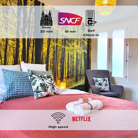 Oxygen - Lumineux Deux-Pieces A 20Min De Rouen Apartman Caudebec-les-Elbeuf Kültér fotó