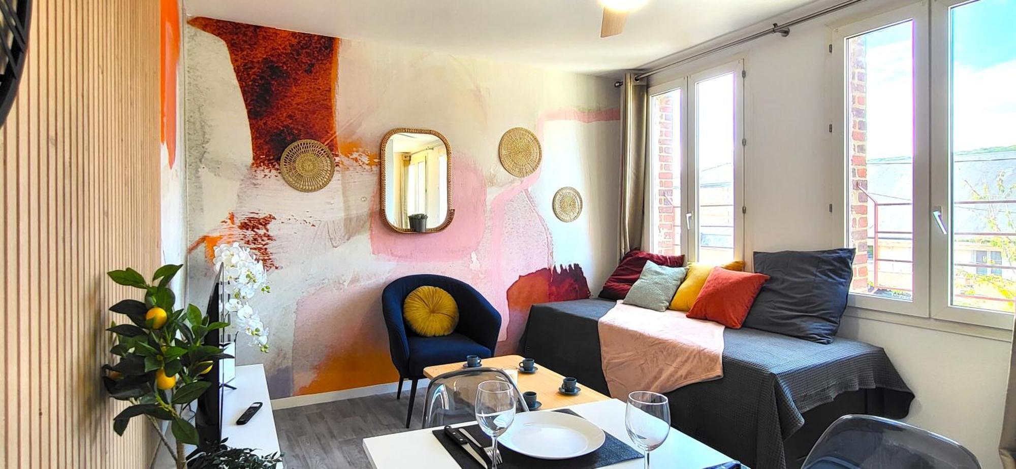 Oxygen - Lumineux Deux-Pieces A 20Min De Rouen Apartman Caudebec-les-Elbeuf Kültér fotó
